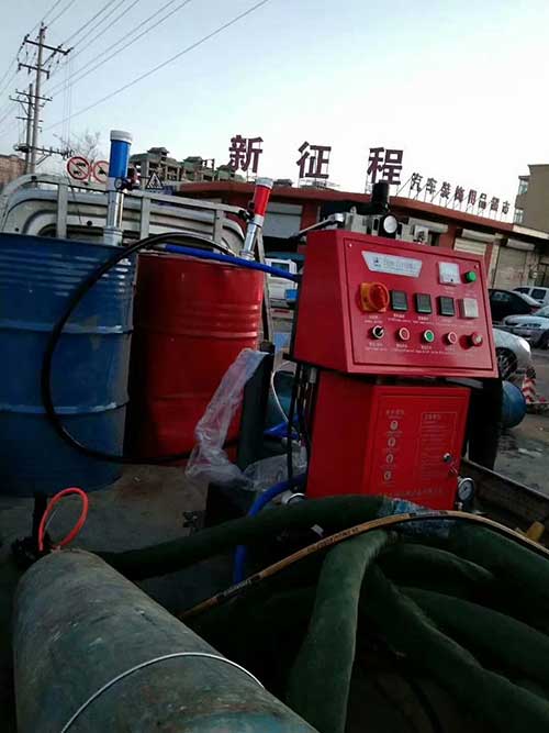 徐州周边管道接口聚脲喷涂防腐施工(图1) 管道接口聚脲喷涂防腐施工案例